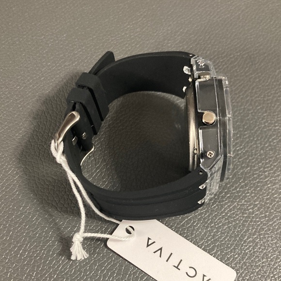 Activa Men's 44.2mm
Watch Black silicon band/clear face Rainbow ACW2100-005 - Picture 4 of 7